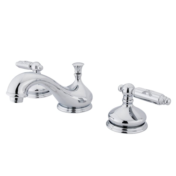 Kingston Brass KS1161GL 8" Widespread Bathroom Faucet, Polished Chrome KS1161GL - main
